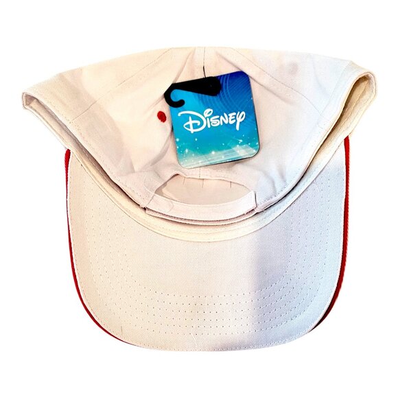 Disney Minnie Mouse "Mom" Hat - White Adjustable Baseball Cap, Authentic Disney - Picture 3 of 4